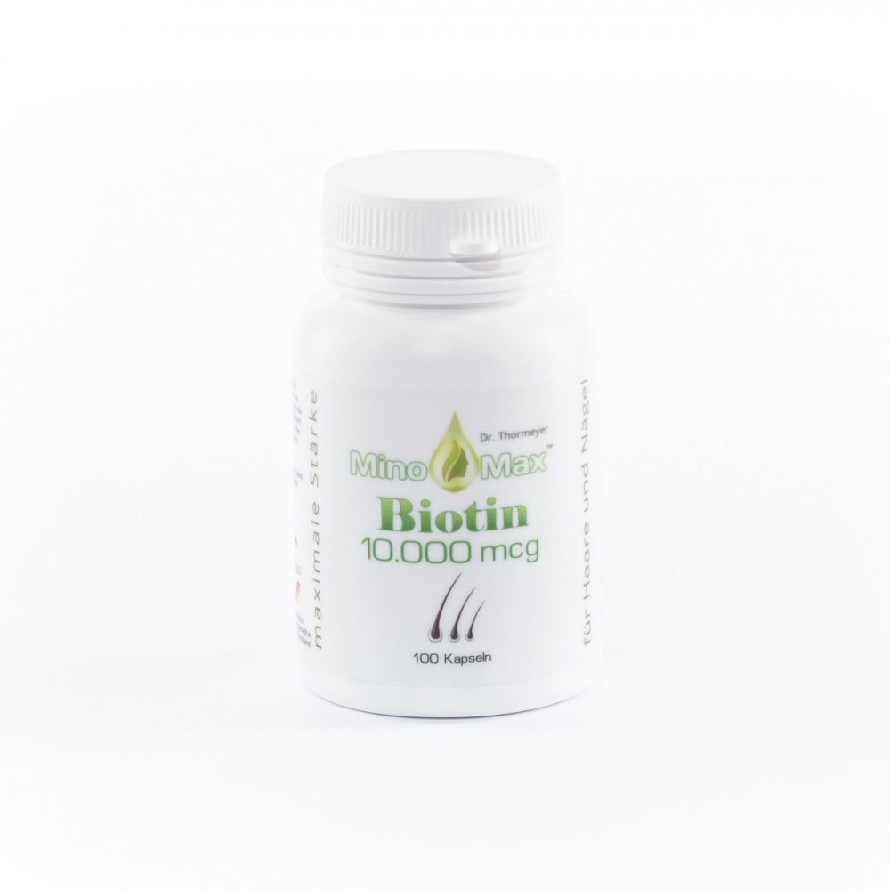 Вітаміни MinoMax Biotin 10000 mcg 100 таблеток
